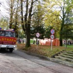 Ćwiczenia zgrywające Ochotniczych Straży Pożarnych - wóz strażacki