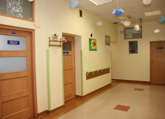 Pomieszczenia Oddziału Dziennego dla Osób z Autyzmem Dziecięcym