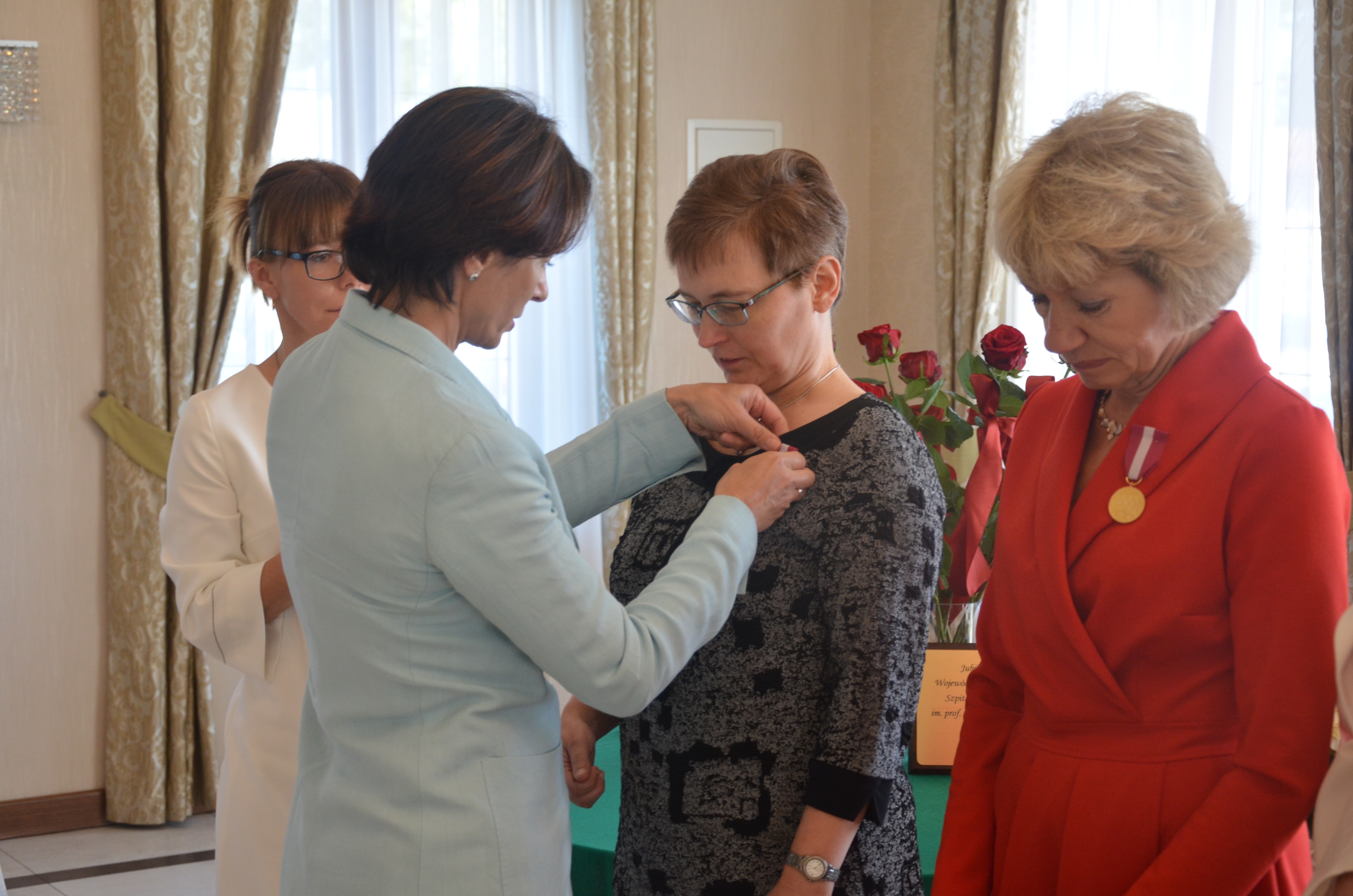 Jubileusz 45-lecia Wojewódzkiego Podkarpackiego Szpitala Psychiatrycznego - Odznaczenie Medalami za Długoletnią Służbę