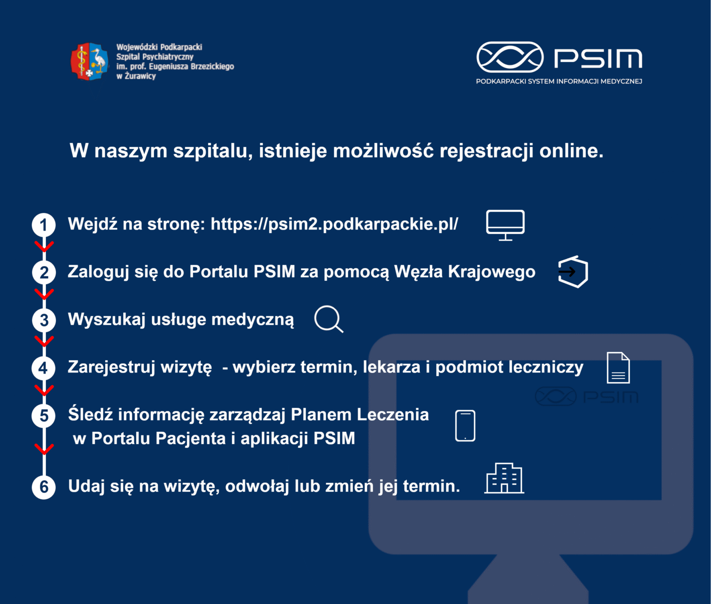 Instrukcja rejestracji online PSIM2