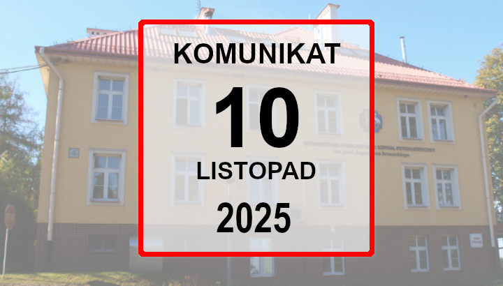 Komunikat - 10 listopada 2025