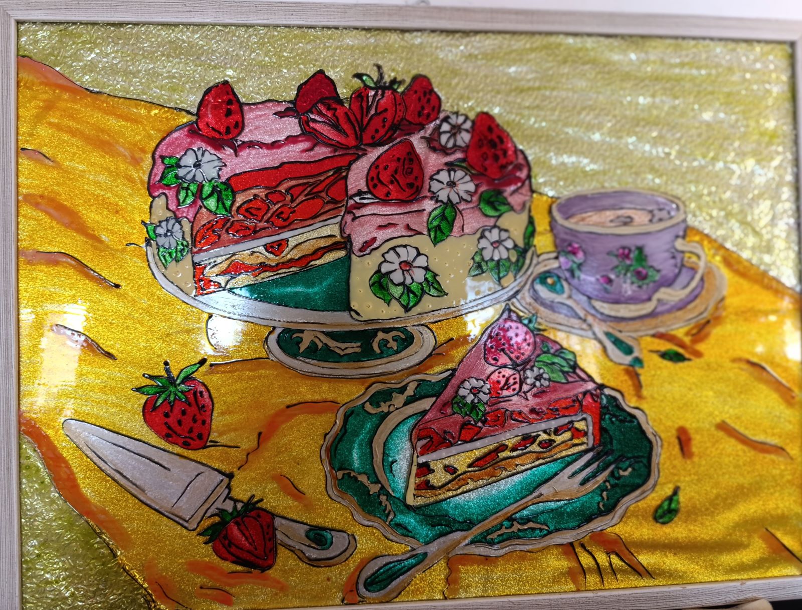 Praca Pacjenta - na obrazie ukazuje jedzenie