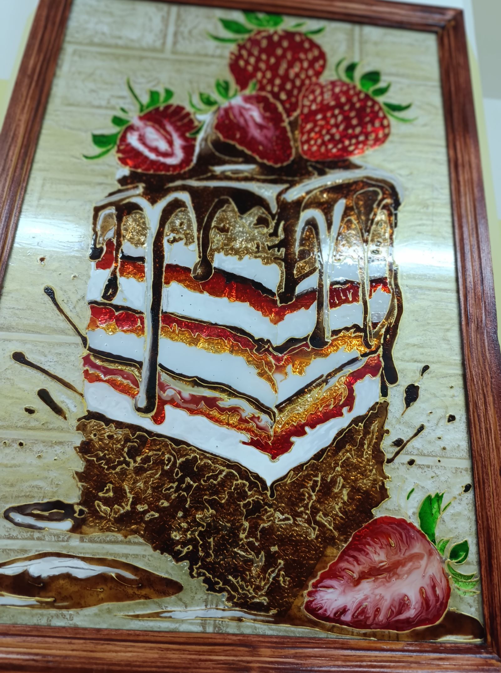 Praca Pacjenta - ciastko na obrazie