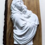 Praca Pacjenta - obraz przedstawia Matkę Boską