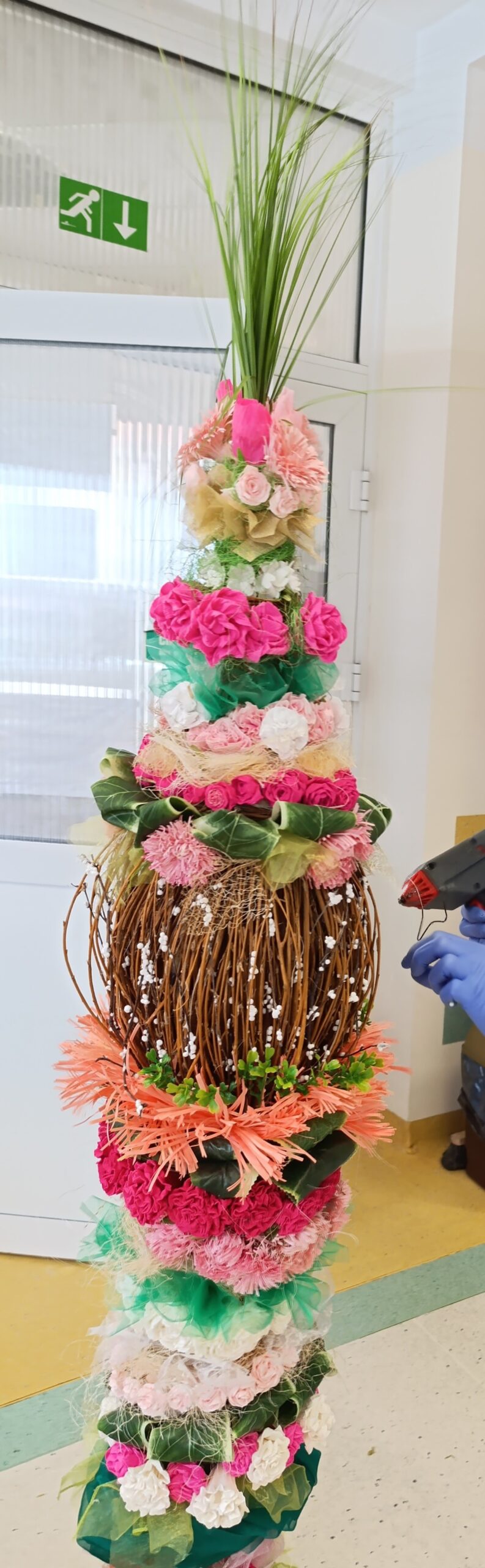 Praca Pacjenta - własnoręczna robiona palma wielkanocna