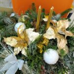 Praca Pacjenta Bożenarodzeniowy stroik